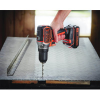 Дриль-шурупокрут акумуляторний безщітковий BLACK+DECKER BL186KB