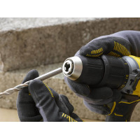 Дриль-шурупокрут ударний безщітковий акумуляторний STANLEY FATMAX SFMCD715D2K