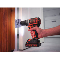 Дриль-шурупокрут акумуляторний безщітковий BLACK+DECKER BL186KB