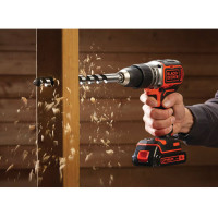 Дриль-шурупокрут ударний безщітковий акумуляторний BLACK+DECKER BL188N
