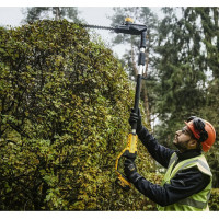 Кущоріз акумуляторний щітковий зі штангою DeWALT DCMPH566P1