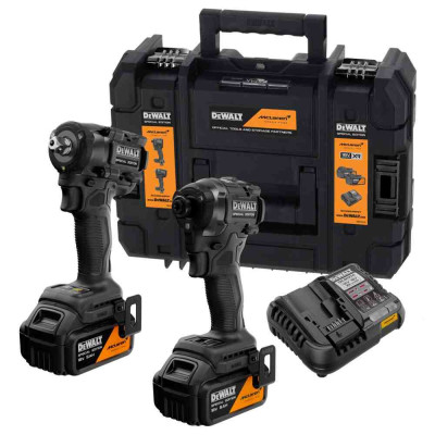 Набір з двох інструментів акумуляторних безщіткових McLaren F1 TEAM SPECIAL EDITION DeWALT DCK2224MP2T