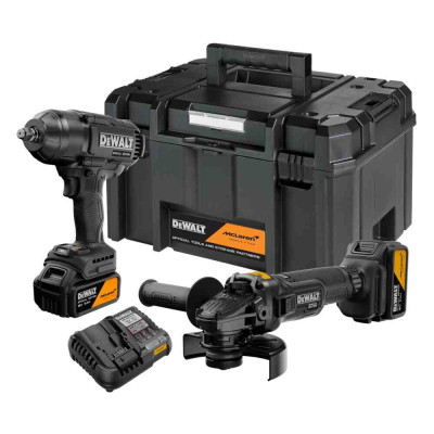 Набір з двох інструментів акумуляторних безщіткових McLaren F1 TEAM SPECIAL EDITION DeWALT DCK2225MP2T
