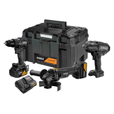 Набір з трьох інструментів акумуляторних безщіткових McLaren F1 TEAM SPECIAL EDITION DeWALT DCK3222MP2T