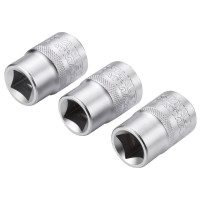 Набір торцевих головок 1/2 Maxi Drive, із шестигранним профілем, 3 шт: 17, 18, 19 мм. STANLEY FMMT17094-0