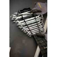 Набір із 12 комбінованих ключів з тріскачкою STANLEY STMT82847-0