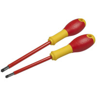 Набір з двох ізольованих викруток для електриків FatMax VDE 1000V STANLEY FMHT0-62649