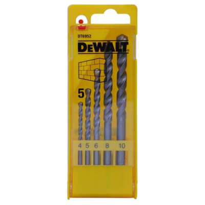 Набор свердел по бетону, цеглі, каменю DeWALT DT6952