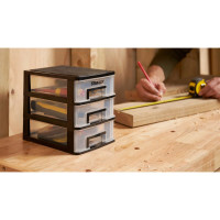 Органайзер вертикальний з трьома висувними відділеннями STANLEY STST40710-1