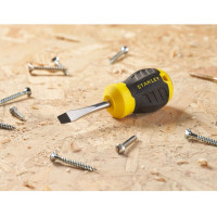 Викрутка Cushion Grip довжиною 45 мм з жалом, що розширюється під шліц SL 6.5 STANLEY STHT16147-0