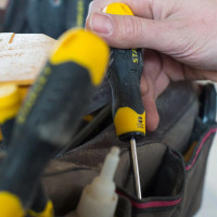 Викрутка Cushion Grip довжиною 150 мм з жалом, що розширюється під шліц SL 5 STANLEY 0-64-919