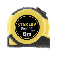 Рулетка вимірювальна TYLON ™ Dual Lock довжиною 8 м, шириною 25 мм, в пластмасовому корпусі STANLEY STHT36804-0