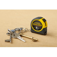Рулетка-брелок FATMAX, 2м х 13мм в гумовому корпусі STANLEY FMHT1-33856