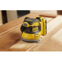 Шліфмашина ексцентрикова акумуляторна безщіткова STANLEY FATMAX SFMCW220B