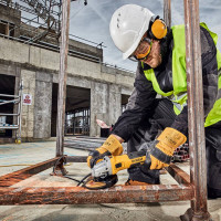 Шліфмашина кутова - болгарка мережева безщіткова DeWALT DWE4357