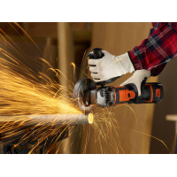 Шліфмашина кутова - болгарка акумуляторна BLACK+DECKER BCG720N
