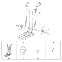 Візок вантажний складний STANLEY SXWT-HT535