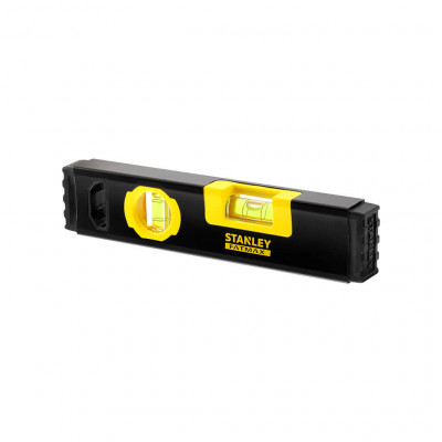 Уровень Classic Box Level TORPEDO алюминиевый длиной 230 мм с двумя капсулами и магнитами STANLEY FMHT42884-1