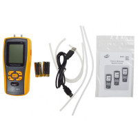 Диференціальний мікроманометр USB, ±10 кПа BENETECH GM511
