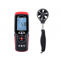 Анемометр професійний USB 0,3-45 м/с, 0-45 °C BENETECH GT8907