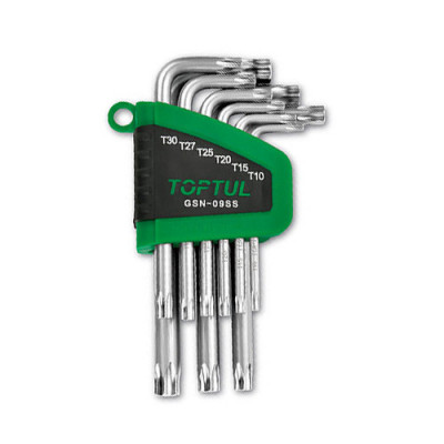 Г-подібні ключі TORX T10-T50 9од. (GAAL0913) TOPTUL GSN-09SS